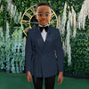 Boys Yellow Jacket 2 Piece Set Wedding Kids Blazer Pants Double Breasted Design Custom 2-16 Years Old Slim Fit Boys Suit