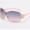 Neue Mode Y2K Sonnenbrille Damen Integrierte Surround Sonnenbrille Retro Designer Damen Brillen UV400 Oculos De Sol