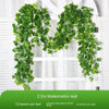 1/6pcs 2.2M Artificial Plant Green Leaves Ivy Wall Hanging Vine Plants Wedding Home Decor Garden DIY Garden Decoration