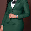 BWQ Women's Set Full Sleeve Button Blazer + Skirts Suit 2025 Winter Casual Streetwear Two 2 Piece Set Africa OL Work Outfits
