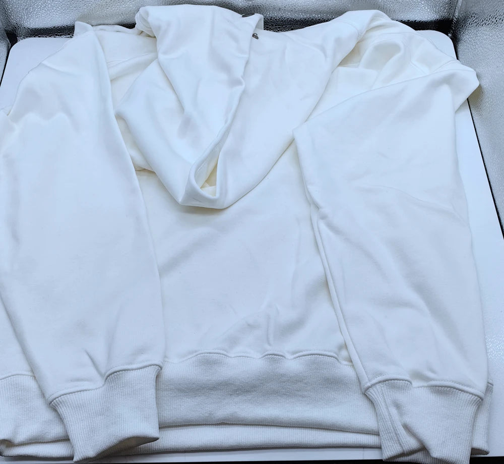 Men's Thick Cotton Training Sets Hoodie Casual Sports Pullover Hooded 2-piece Top with Pants Sweatshirts Gym Running Tracksuits