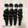 12A Loose Wave Bundles 100% Human Hair Extensions Malaysian Hair Weave Tissage Cheveux Humain Wave 1 3 4 Bundles For Black Women