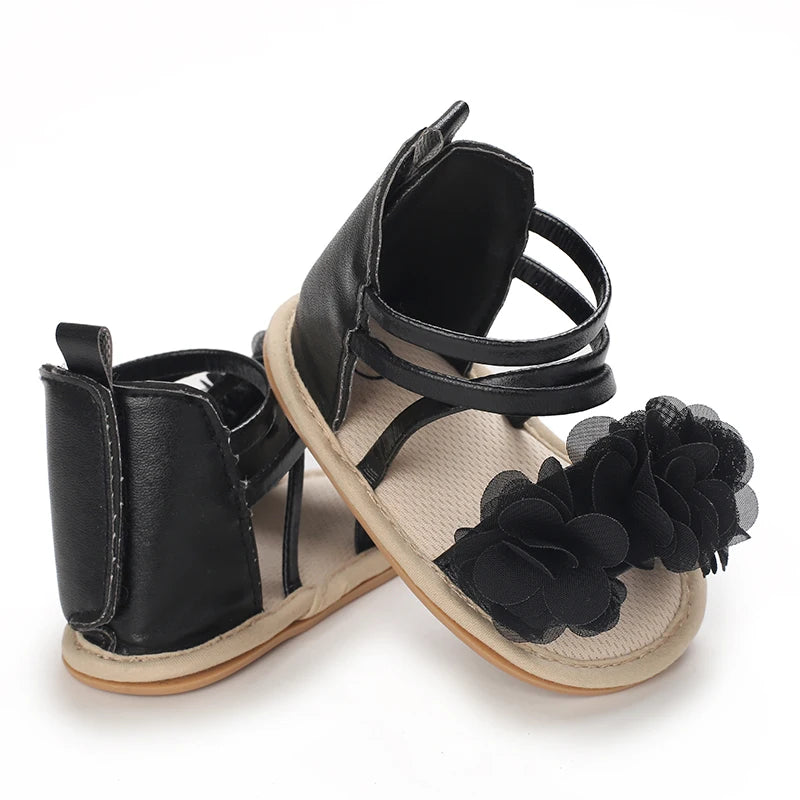 Sommer Coole Baby Mädchen Sandalen Mode Neugeborenen Sandale Idyllische Blume Weiche Anti-Rutsch Kleinkind Gummisohle Bequeme Schuhe