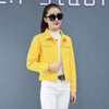New Women's Denim Jacket Spring and Autumn 2026 Casual Short Denim Jacket Women's Korean Version Solid Color Jacket Clothes
