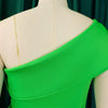 Elegante Kleider für Damen, One Shoulder, ärmellos, Rüschen, Meerjungfrauen-Schnitt, bodenlang, luxuriös, für Geburtstagsfeiern, Dinner, Vestidos Mujer Kleid