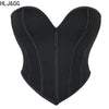 HLJ&GG Sexy Off Shoulder Corset Vest Two Piece Sets Women Sleeveless Backless Bandage Irregular Top + Sequin Mini Skirts Outfits