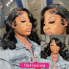 Brasilianische Body Wave Short Bob Perücke 13x4 Lace Frontal 4x4 Verschluss Echthaar Perücke 200 Dichte Für Frauen Mit Natürlicher Welle Bob Perücken