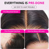 10A 9x6 Part Max M-Cap Glueless Wigs Human Hair Wigs Ready To Wear Bleached Knots Pre Cut Lace Tuneful Kinky Curly Glueless Wigs