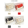 Fashion Messenger Bag Women Trendy Sequin Single Shoulder Bags Mobile Phone Pouch Ladies PU Leather Handbag with Tassel Pendant