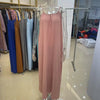 New Arrival Women's Strapless Backless Long Loose Home Dress Comfortable Sleepwear Casual Maxi Dress