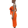 CM.YAYA Crochet Knitted Women's Sets Sleeveless Tops+ Skirts Suits 2024 Summer Two 2 Piece Set Outfit Beach Holiday Tracksuit