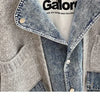 2023 New Autumn Winter Women Splicing Denim Jacket Women Long Sleeve Jean Jackets Female Loose Sweater Cardigan Jacket