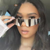 Neue Mode Bunte Sport-Sonnenbrillen Damen Cyberpunk Randlose Sonnenbrille Anti-UV Fahr-Sonnenbrille UV400 Oculos De Sol