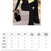 Women's Tight Jumpsuit Spring 2024 New Streetwear Fashion Elegant Splicing Sexy High Waist Long Sleeves Jump Suits for Female
