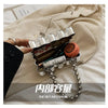 Mini Gold Chain Crossbody Bags for Women 2024 Y2K Korean Fashion Lady Evening Party Shoulder Bag Handbags and Purses
