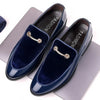 Herren Party Schuhe Schwarz Luxus Herren Formelle Lederschuhe Slipper Lackleder Business Casual Schuhe Loafer Große Größen Zapatos