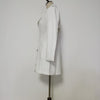 Women Elegant Blazer Solid Double Breasted Backless Long Sleeve Thin Slim Blazers Office Lady Fashion Suits