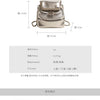 Trendy Korean Fashion Mini Square Bag Vintage Streetwear Elegant Crossbody Bags Casual Y2k Aesthetic Shoulder Handbags for Women
