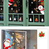 Weihnachtsfensteraufkleber Frohe Weihnachten Dekorationen für Zuhause 2024 Weihnachtsschmuck Xmas Navidad Natal Geschenke Neujahr 2025