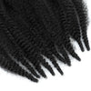 24 Zoll Kinky Afro Springy Braiding Crochet Hair 18 Zoll Marley Kinky Crochet Braids Hair Soft Afro Kinky Twist Crochet Braid Hair