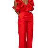 Wmstar Women's Two Piece Set V Neck  Solid Short Sleeve Office Lady Summer Office Lady Sexy Matching Suit Wholesale Dropshipping