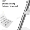 DELI Metal Sign Pen 0.5mm Gel Ink Pens Golden Silver Color Metallic Writing Pen Office Supplies