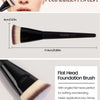 MAANGE 3pcs Makeup Brush Set Angle Round Flat Head Foundation Brush Soft Bristle With Box Skin-friendly Makeup Tool for Beauty