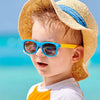 2024 Fashion Brand Children's Color Sunglasses Anti UV Baby Sunshade Anti Blue Light Glasses Girl and Boy Sunglasses UV400