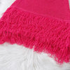 Women's Solid Color Sleeveless Round Neck Slim Fitting Fringe Fur Dress for Summer 2025