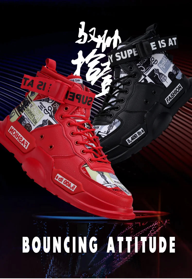 QZHSMY Men Shoes High Quality Sneakers Platform Breathable Lightweight Red Basket Homme Mandarin Duck Luxury Brand Summer 2022
