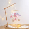 Baby-Kinderbett-Mobile-Rassel-Spielzeug 0-12 Monate Säugling Weicher Filz Teddy Samt Rosa Bär Bettglocke Hängendes Spielzeug Halterung Babybett Mädchen Spielzeug
