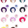 Double-Sided Sleeping Hat Adjustable Nightcap Bathing Hat Girl Sleep Protector Tool