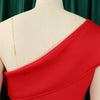 Elegante Kleider für Damen, One Shoulder, ärmellos, Rüschen, Meerjungfrauen-Schnitt, bodenlang, luxuriös, für Geburtstagsfeiern, Dinner, Vestidos Mujer Kleid