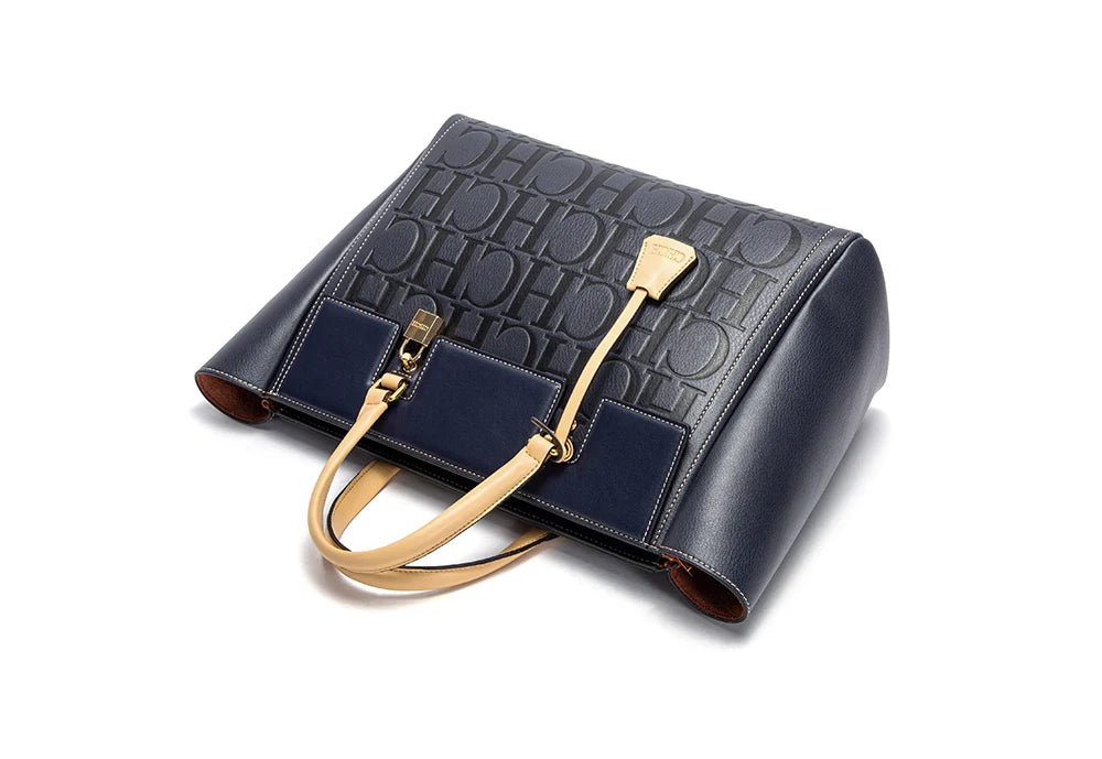 CHCH Mode Retro Print Bucket Bag Reise Party Bankett Umhängetasche Luxus Klassiker 2024 Winter Damen Große Kapazität Handtasche