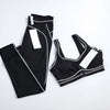 2025 New Women's High-quality Fabric Sports Comfortable Breathable Vest Paired with Tight Pants Two-piece Set