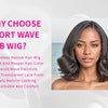 Salz-und-Pfeffer Loose Wave Lace Front Bob Perücke Echthaar Seitenscheitel 5x5 HD Verschluss Lace Perücke Ready To für schwarze Frauen
