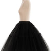 Multi-layer Tulle Tutu Skirts Fuchsia 6 Layers Fluffy Petticoat Underskirt Princess Ball Gown Women Halloween Party Skirt