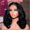Short Bob Wig Body Wave 13x4 Glueless Wig Human Hair Brazilian Ready To Wear 4x4 Lace Frontal Closure Wig for Women Preplucked