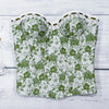Sexy Women Pink Overbust Corset Crop Top Sweet Lace Patchwork Slim Fit Strapless Bustier Chic Party Summer Clothes Streetwear