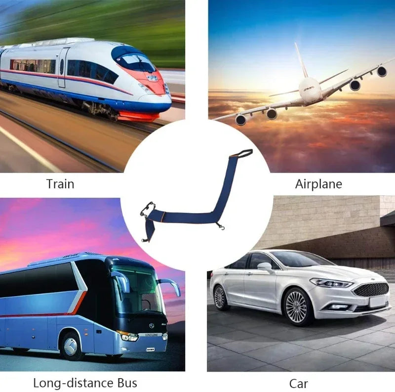 Auto Reisebett Kinder Und Erwachsene Alle Können Benutzen Auf Einem Langstreckenflug Zum Schlafen Sitzen Fuß Fahrrad Baby Reise Hängematte Zubehör