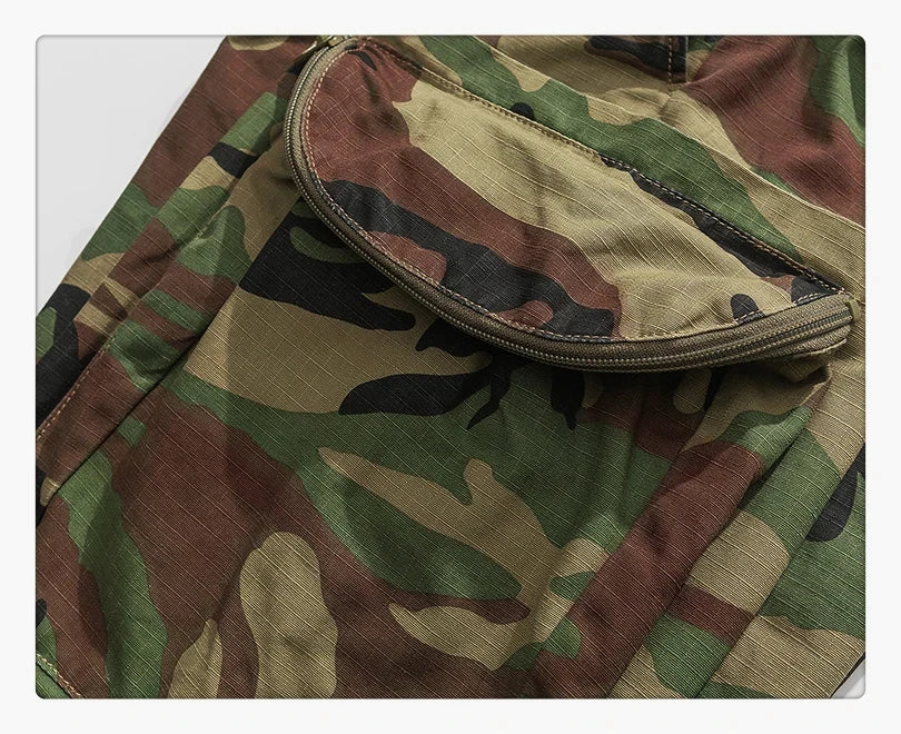 Plus Size American Outdoor Function Camouflage Tactical Cargo Pants Men Trousers Japanese Harajuku High Quality Baggy Joggers