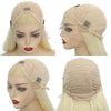 WIF Kurzer Bob Glattes Farbenfrohes Haar Synthetische Perücke Highlight Orange Glatter Bob Pinkes Haar Lace Front Perücken Cosplay Make-up Verwendung