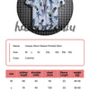 Men's Summer Short Sleeve Printed Shirt Thin Beach Shirt Men's Clothing Turtle Neck Polo  Shirt for Men Casual Top