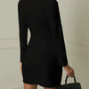 New Women Blazer Elegant Office Lady Dress Long Sleeve Black White Spring Summer Female Causal Fashion Large Size Suit 2025