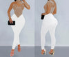 Elegant Women Jumpsuit Streetwear 2024 Spring Fashion Versatile Casual Solid Color Hot Diamond Long Sleeve Jump Suits for Female