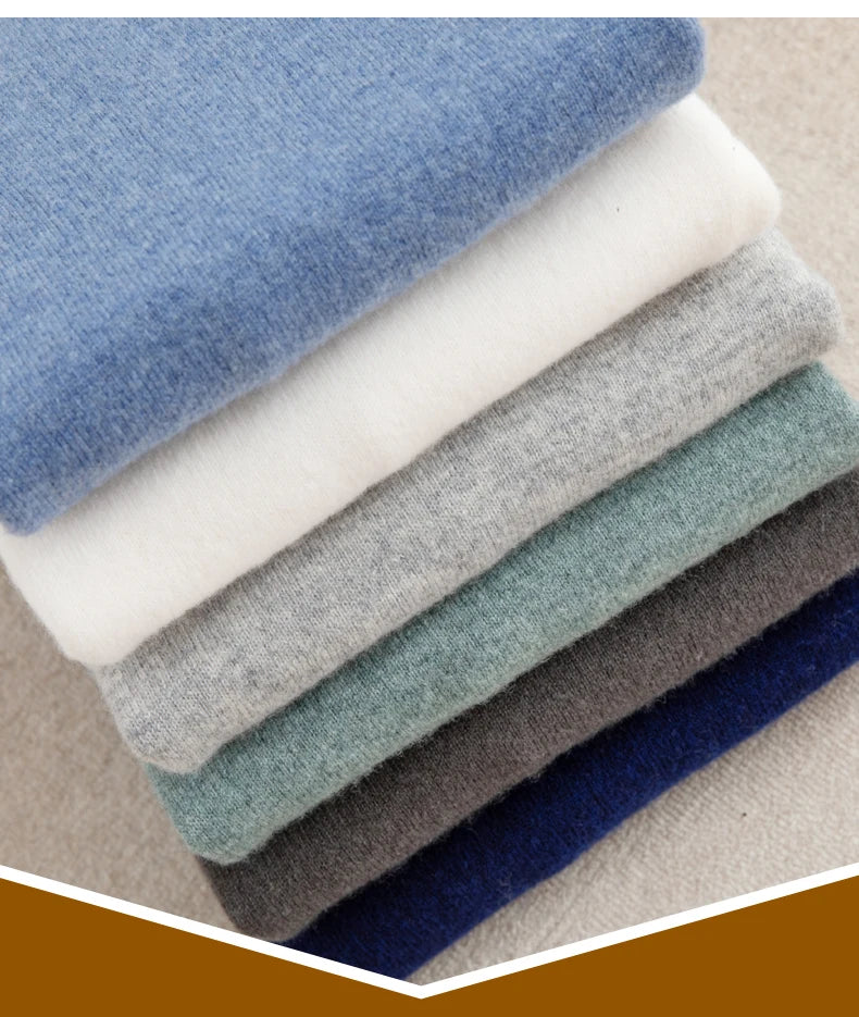 Men's T-shirt 2024 Summer New Knitted Tank Top Fashion Color Block Round Neck Pullover Sweater 100% Pure Wool Short sleeved