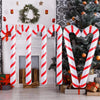 90cm aufblasbare Weihnachts-Zuckerstange, Luftballon, Spazierstöcke, 2023 Weihnachtsdekoration für Zuhause, 2024 Neujahrsparty-Zubehör, Kindergeschenk