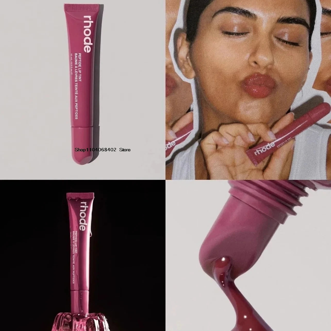 RHODE Makeup Toast Cheek Blush Cream Blusher Stick Lip Gloss Phone Case For iPhone INS SALTY TAN Raspberry Espresso Lipstick INS