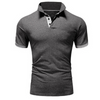 Men's Short Sleeve Polo Shirts Casual Slim Fit Basic Designed Shirts Quick-drying Anti-wrinkle Tops