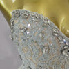 Luxury Sparkle Diamond Tassel Halter Cocktail Dress 2025 Women Elegant Evening Formal Gowns Wedding Party Dresses Stage Costumes